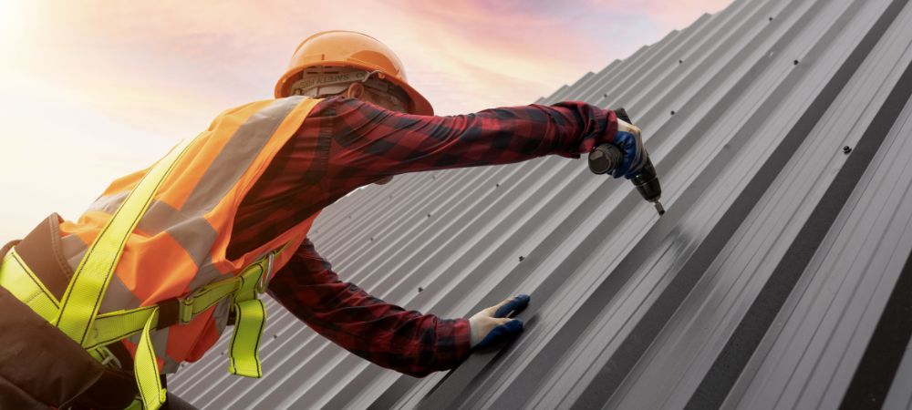 installing a metal roof