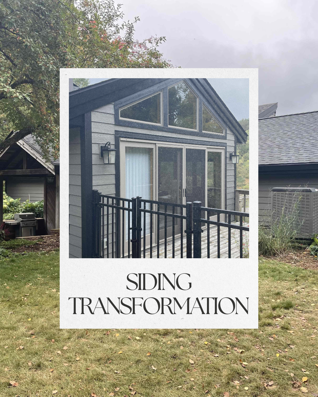 siding transformation